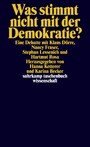 Was stimmt nicht mit der Demokratie? - Eine Debatte mit Klaus Dörre, Nancy Fraser, Stephan Lessenich und Hartmut Rosa