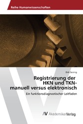 Registrierung der HKN und TKN- manuell versus elektronisch - Ein funktionsdiagnostischer Leitfaden