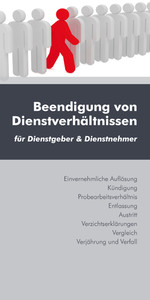 Beendigung von Dienstverhältnissen (Ausgabe Österreich) - für Dienstgeber & Dienstnehmer