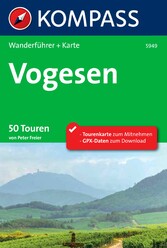 Kompass Wanderführer Vogesen - 50 Touren