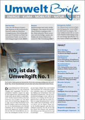 Zeitschrift UmweltBriefe Heft 04/2015 - Aus Kommunen und Forschung